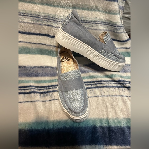 Roxy Shoes - Roxy Light Blue Women's Loafers